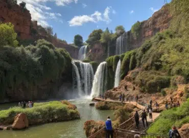 day trip to ouzoud waterfalls from marrakech