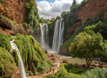 ouzoud falls day trip from marrakech